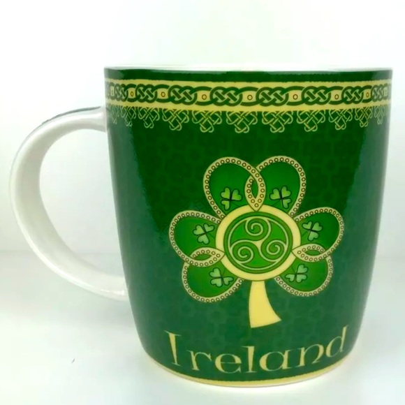 shamrock spiral Other - Shamrock Spiral Celtic Knot Green Clara "Ireland"
